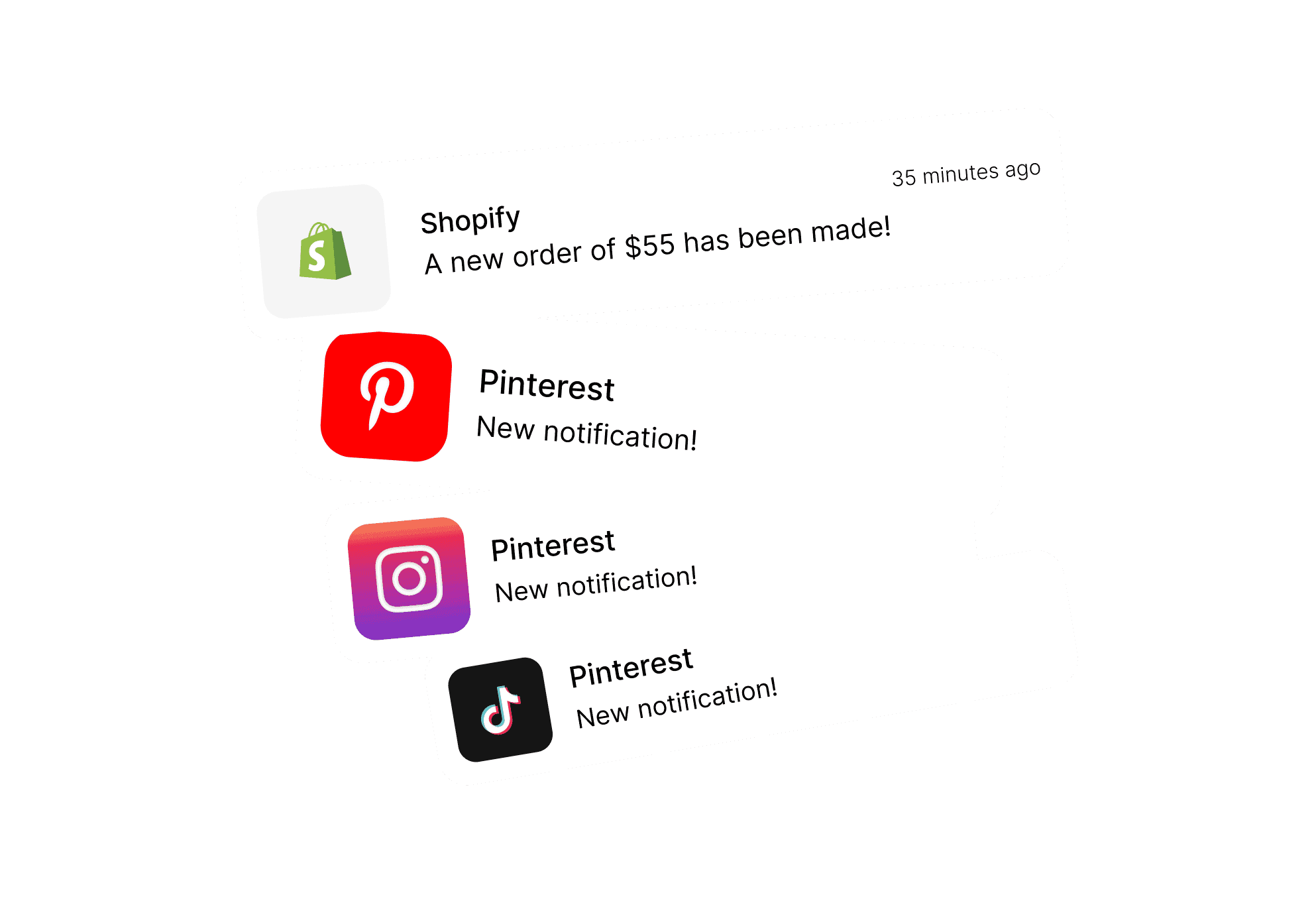 Modern black record player on desk